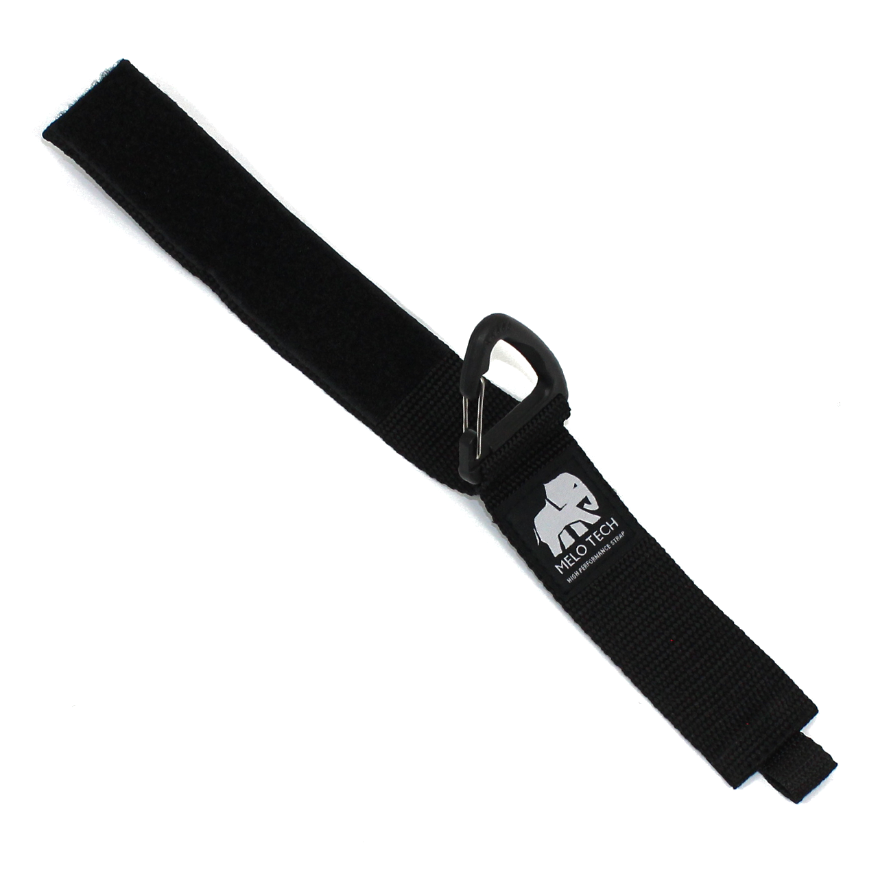 MELO Tech Klett-Kabelgurt mit Karabinerhaken 33 x 3,8 cm 6er Pack – Bild 3